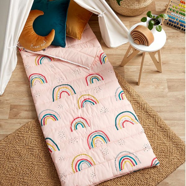 彩虹粉色睡袋 70 x 175 cm