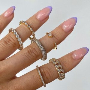 Objekts 小众平价饰品 手链、戒指 bling bling 毫无抵抗力