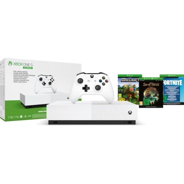 XBOX One S +游戏