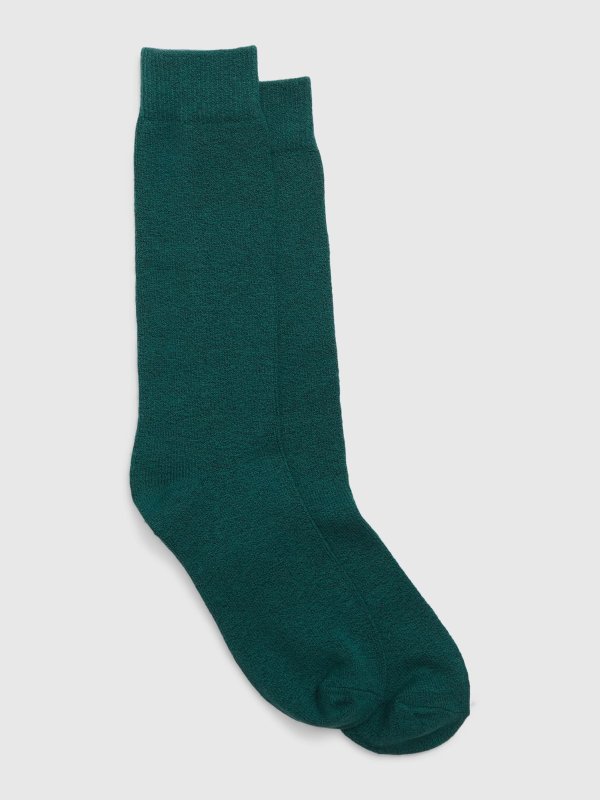 圣诞绿色袜子