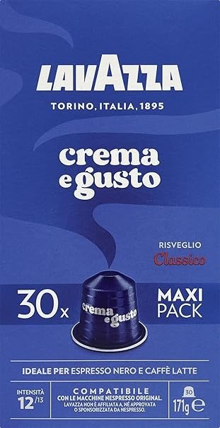 Crema e Gusto 胶囊咖啡 30 Capsules