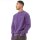 Herren Sweatshirt Lila