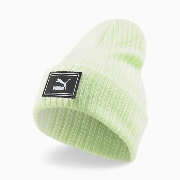 糖果绿针织帽