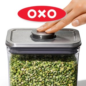 OXO厨房用品热卖 爆火POP收纳盒 一按一压方便实用
