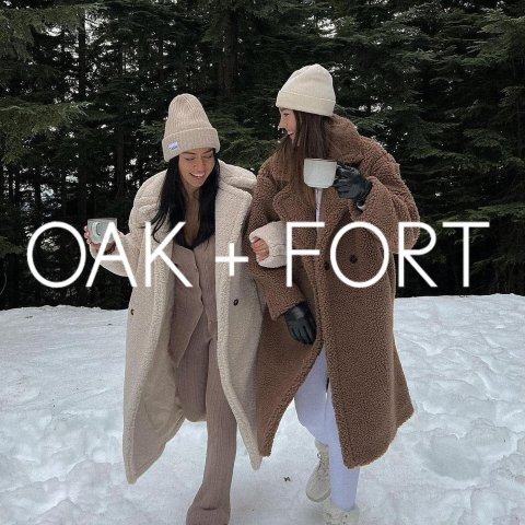 Oak and fort sales teddy coat