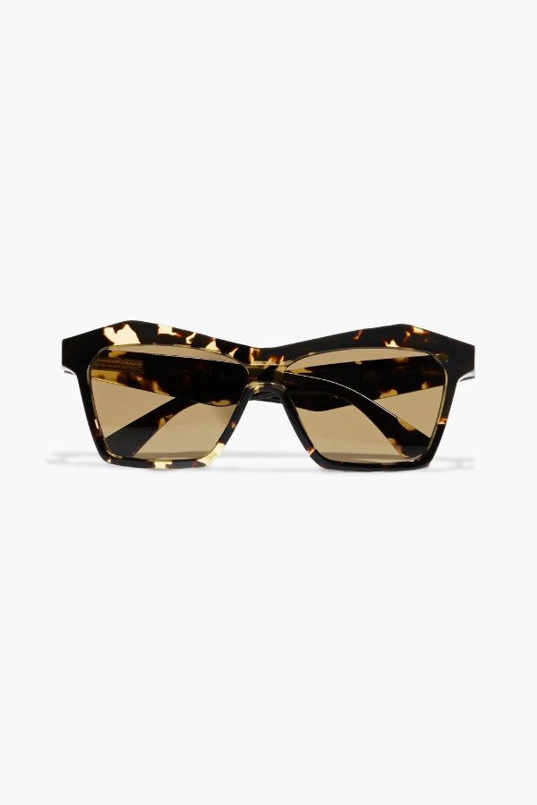 D-frame tortoiseshell acetate sunglasses