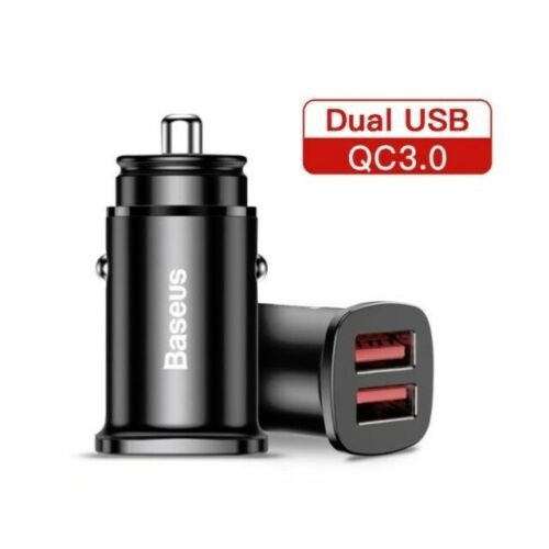 Baseus 30W Dual USB PD Car Charger