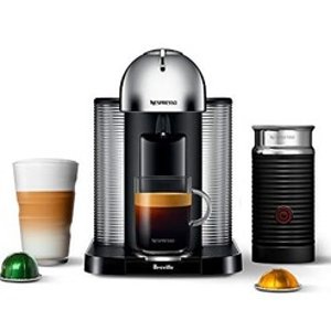 Prime Day捡漏：Nespresso Vertuo 铂富联名款 胶囊咖啡机+奶泡机好价