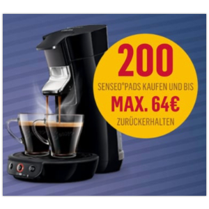 Philips Senseo咖啡机指导价89欧 折后仅59欧 送超多咖啡pads