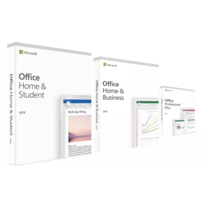 Microsoft Office 2019 家庭与学生版、家庭与商务版、专业增强版