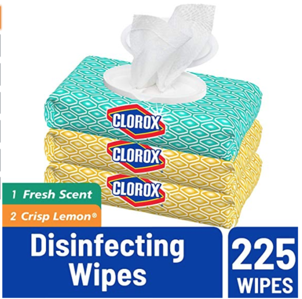 clorox disinfecting bleach free cleaning wipes, fresh scent &