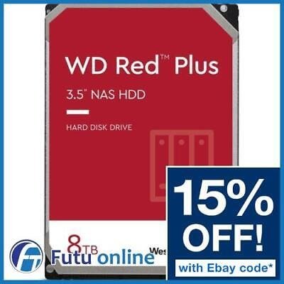 Red Plus 8TB 5640 RPM 3.5" SATA NAS Hard Drive