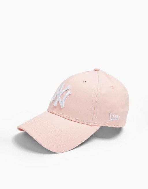 浅粉色NY棒球帽