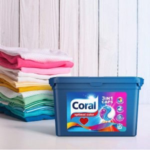 Coral 3合1洗衣球热促 保持衣物色彩 线上囤货免去超市
