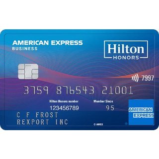 the hilton honors american express business card