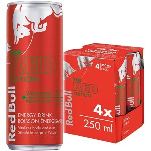 红牛功能性饮料，西瓜味 250ml (4 pack)