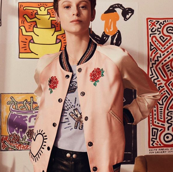 Coach X Keith Haring 两面夹克
