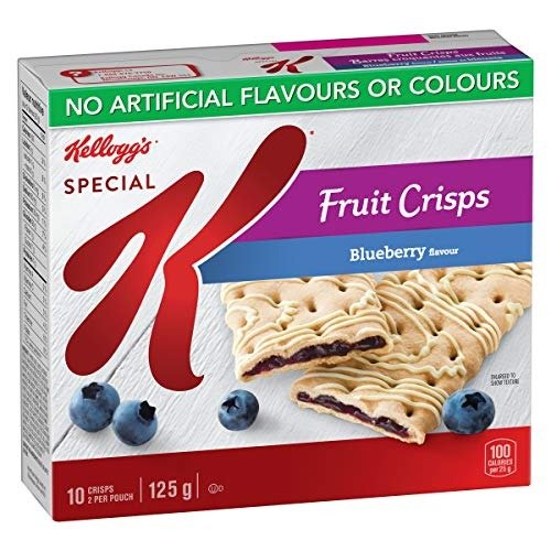 Special K 脆片饼干 蓝莓味10条  125g 