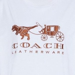 折扣升级：Coach 全场美衣折上折 新款小恐龙、小马车、联名款卫衣超低价