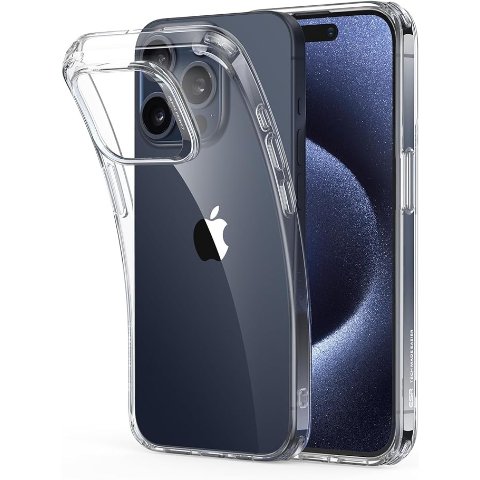 ESR iPhone 15系列 透明硅胶保护壳 