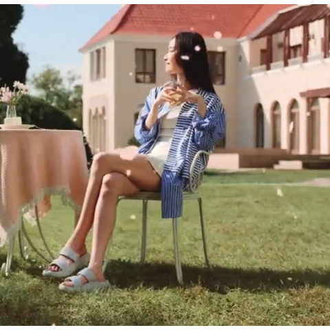 COZMO 厚底双带凉鞋