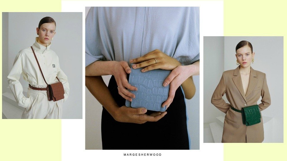 一个包包可以变换5种造型？了解下来自韩国小众品牌Marge Sherwood的复古摩登
