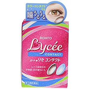 Rohto Lycee 隐形眼镜眼药水8ml缓解疲劳不适感
