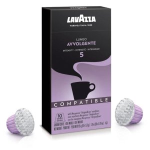 Lavazza Nespresso咖啡胶囊10个 意式浓缩Lungo咖啡