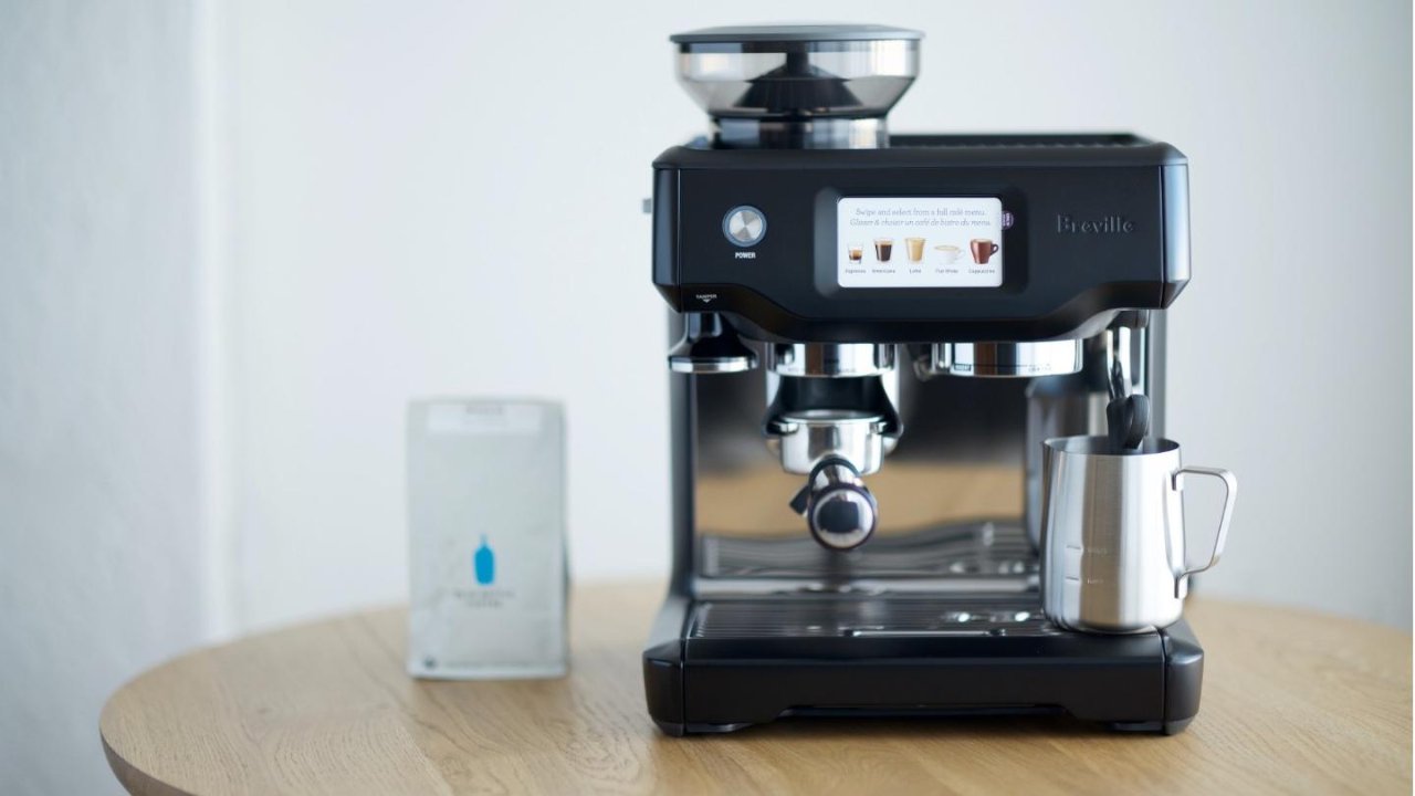 做咖啡也能“傻瓜”，Breville Barista Touch BES880触控智能意式咖啡机