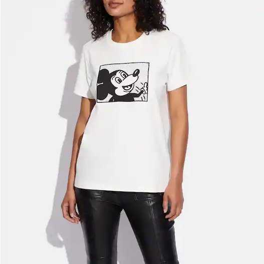Disney Mickey Mouse X Keith Haring T 恤