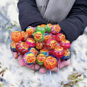 Chupa Chups 珍宝珠棒棒糖 多种口味童年糖果 每根仅$0.21