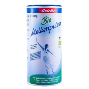 德货之光：德国 Heirler Bio Molkenpulver 有机乳清蛋白粉 300g装 德亚售价7.99欧