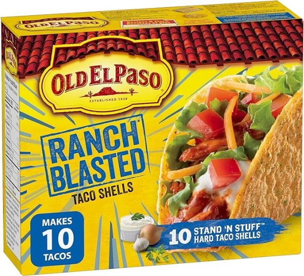 Old El Paso Ranch味塔克壳 10个装