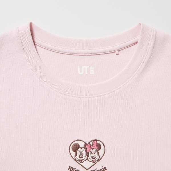 迪士尼联名 粉色T恤