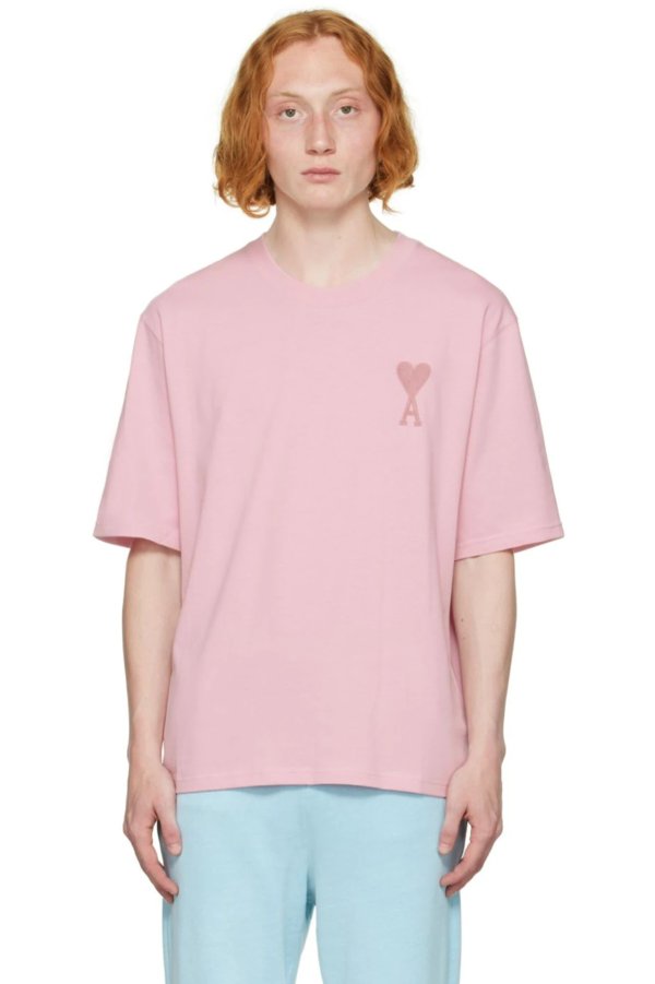 粉色 Ami De Coeur T 恤