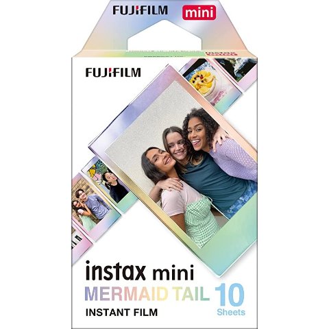 instax mini Film, Mermaid Tail (10 pack)