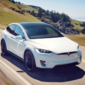 最酷的电动suv全新 tesla model x 电动全尺寸suv