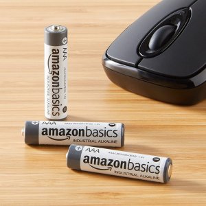 白菜价：Amazon Basics AAA 7号碱性电池 150节 可保存5年