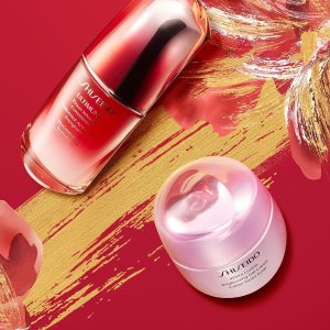 Shiseido 资生堂全线热促 收限定版红腰子精华、光透耀白面霜