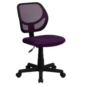 Flash Furniture WA-3074-PUR-GG 中网背升降椅  紫色