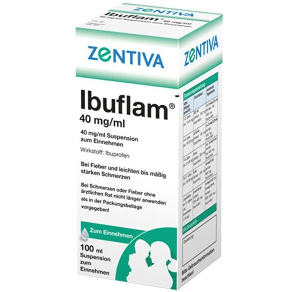Ibuflam®40 mg/ml 100 ml布洛芬