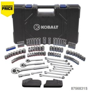 Kobalt 138件钢标准（SAE）机械工具套装
