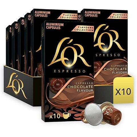 巧克力胶囊咖啡(10x10 Pods Pack)