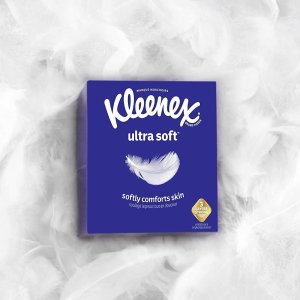 Kleenex 超柔软面巾纸 70张x6盒 超柔软触感 鼻炎也不怕