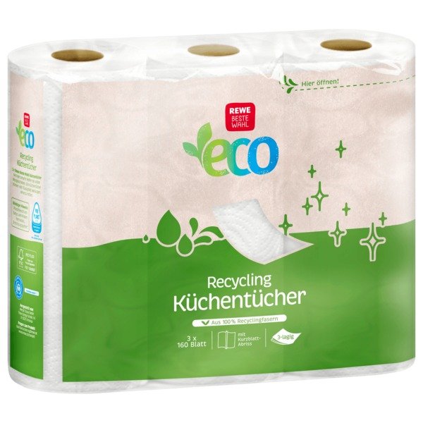 Recycling 厨房纸巾3卷
