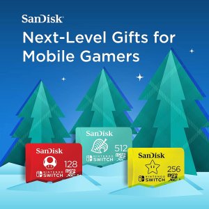 SanDisk 64GB/256GB Switch专属 内存卡