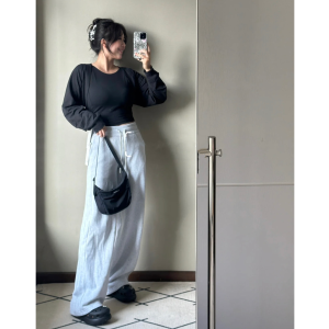 Lululemon秋冬新晋神裤+微绒Scuba 中腰阔腿裤