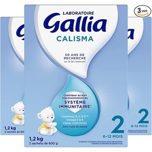 Gallia二段奶粉 3x1.2kg