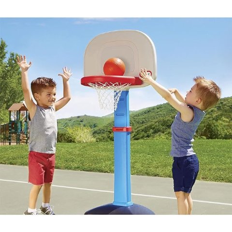 EasyScore 儿童可调节篮球架套装