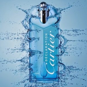 Cartier 卡地亚宣言蓝色行动香水特卖，安静温柔留香持久
